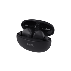 Trust Yavi, True Wireless Stereo (TWS), Calls/Music, 20 - 20000 Hz, 37 g, Headset, Black