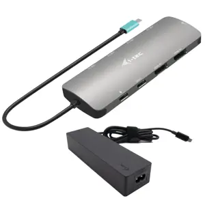 i-tec USB-C Nano 2x HDM I+Charger 100W