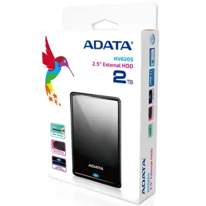 ADATA HV620S 2TB USB3.1 standusis diskas 2.5i, juodos spalvos