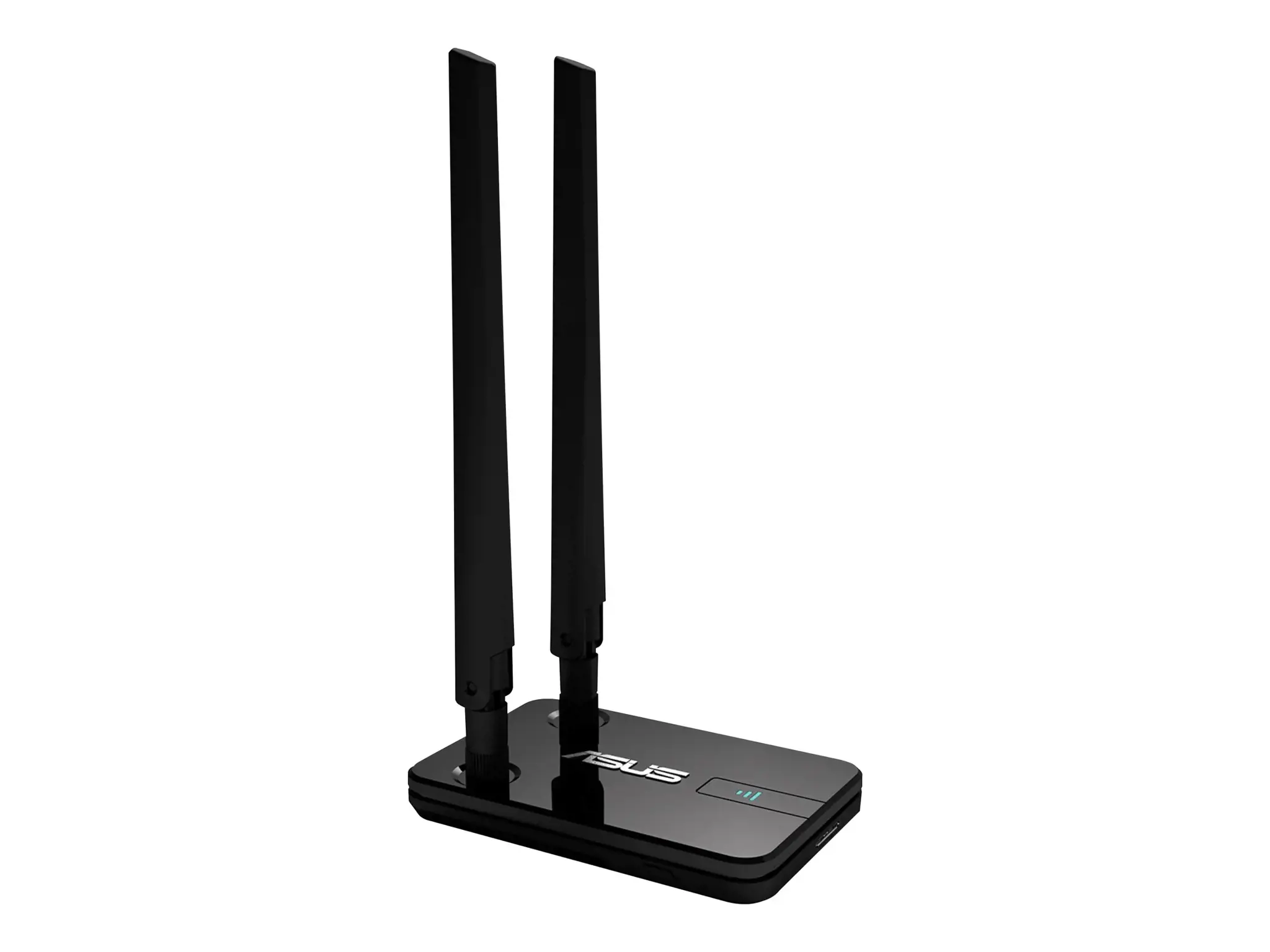 ASUS USB-AC58, "Wi-Fi 5" (802.11ac), dviejų dažnių (2,4 GHz / 5 GHz), 5G, juodas, nešiojamasis maršrutizatorius