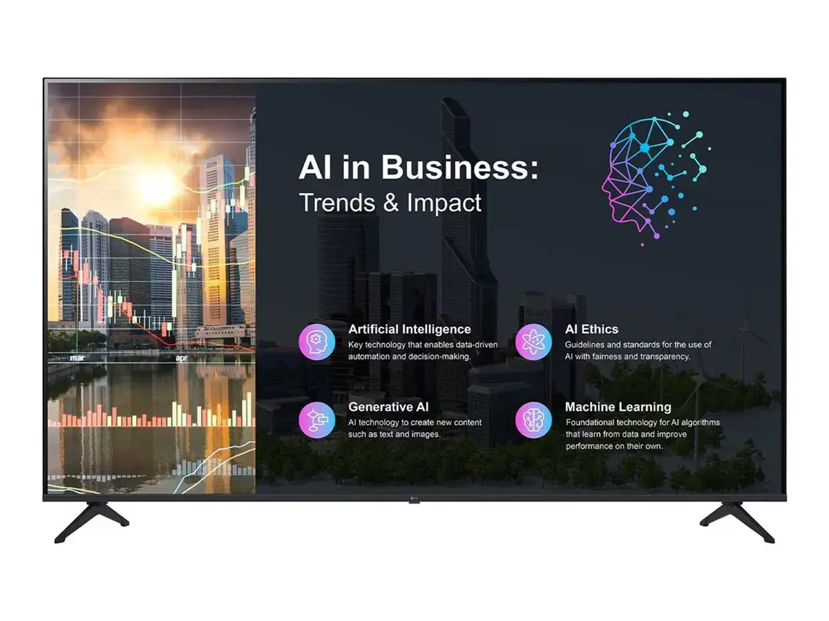 LG | Digital Signage | 65PK640S0LB | 65 " | Landscape | 16/7 | webOS | Wi-Fi | 300 cd/m² | 1000000:1 | 8 ms