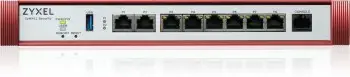 ZYXEL USG FLEX200 H SERIJOS, VARTOTOJO NUSTATOMI PRIEVADAI SU 2*2,5G IR 6*1G, 1*USB SU 1 M. SAUGUMO PAKETU