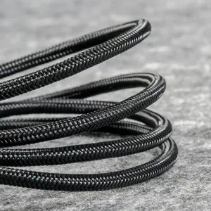 Baseus 2x Lightning | USB Type C | micro USB nylon braided cable 3.5A 1.2m black (CA1T4-A01)