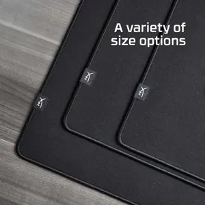 "HyperX Pulsefire Mat" - žaidimų pelės kilimėlis - medžiaginis (M), juodas, vienspalvis, medžiaginis, guminis, žaidimų pelės kilimėlis