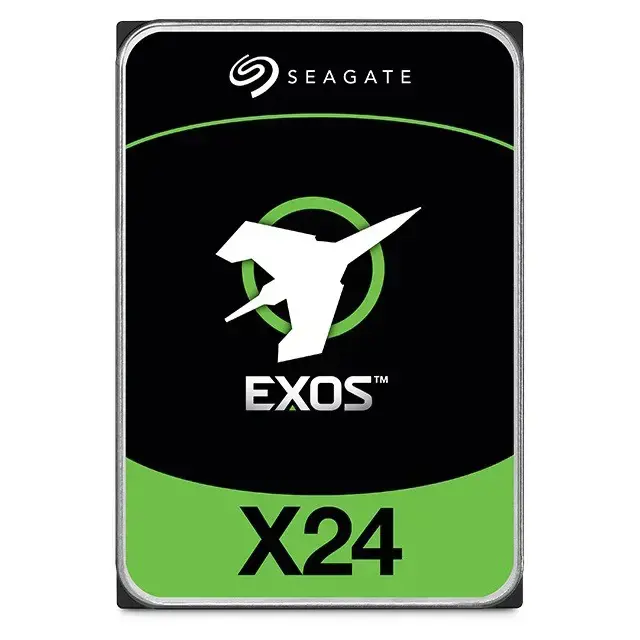 Seagate Exos X24, 24 TB, 7200 RPM, 3.5", Serial ATA