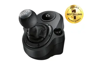 Logitech G Driving Force Shifter Black USB Special Analogue / Digital PC, PlayStation 4, Xbox One