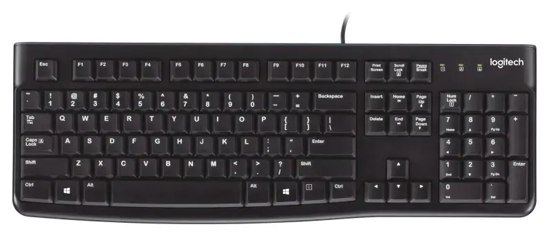 LOGITECH laidinė klaviatūra K120 - JAV - NSEA