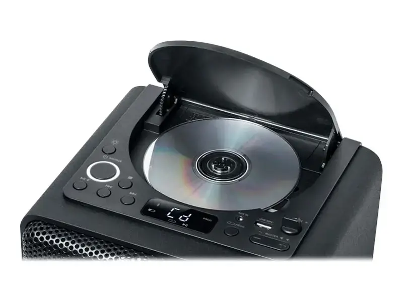 "Muse Party Box" garsiakalbis M-1820 DJ 150 W, "Bluetooth", belaidis ryšys, juodas