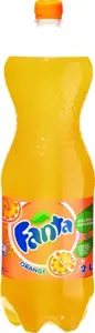 Gazuotas apelsinų skonio gaivusis gėrimas FANTA, 2 l PET D
