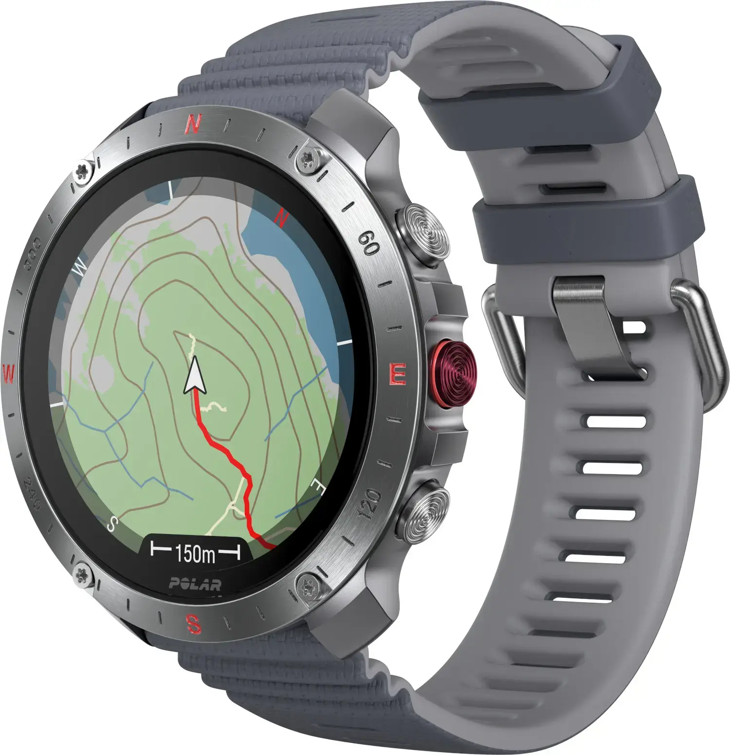 Polar Grit X2 Pro S/L, stone gray