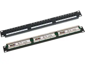 Komutacinis skydas A-LAN PK-U5-1 (1U; 19"; 5e kat.; UTP; 24xRJ-45)