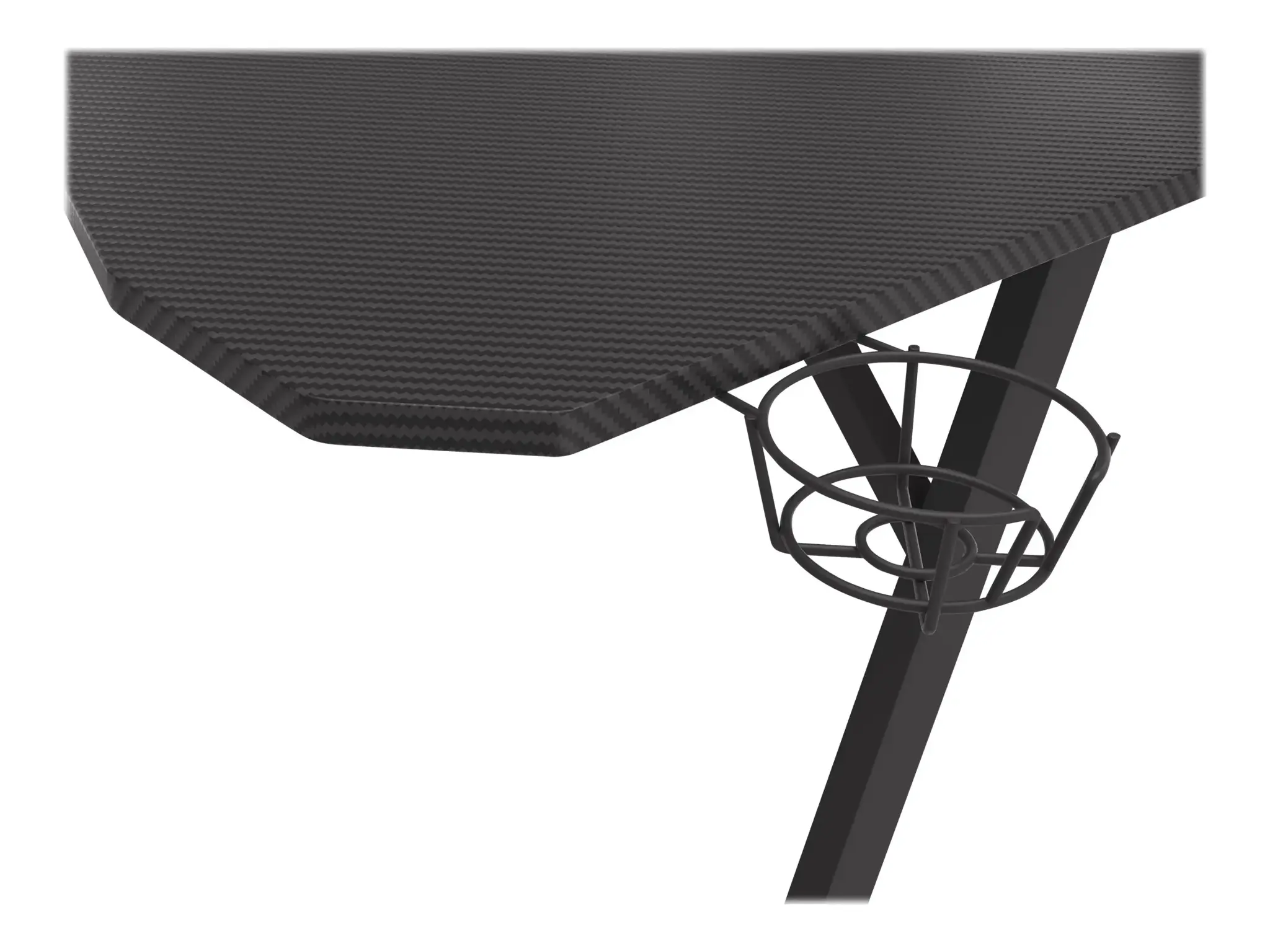 Žaidimų stalas Natec Genesis Holm 510 RGB, Juoda