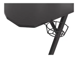 Žaidimų stalas Natec Genesis Holm 510 RGB, Juoda