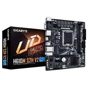 Mainboard GIGABYTE Intel H610 LGA1700 Micro-ATX Memory DDR5 Memory slots 2 1xPCI-Express 3.0 1x 1xP…