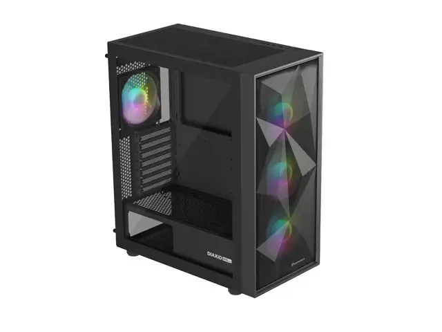 PC CASE GENESIS DIAXID 605 ARGB MIDI TOWER USB