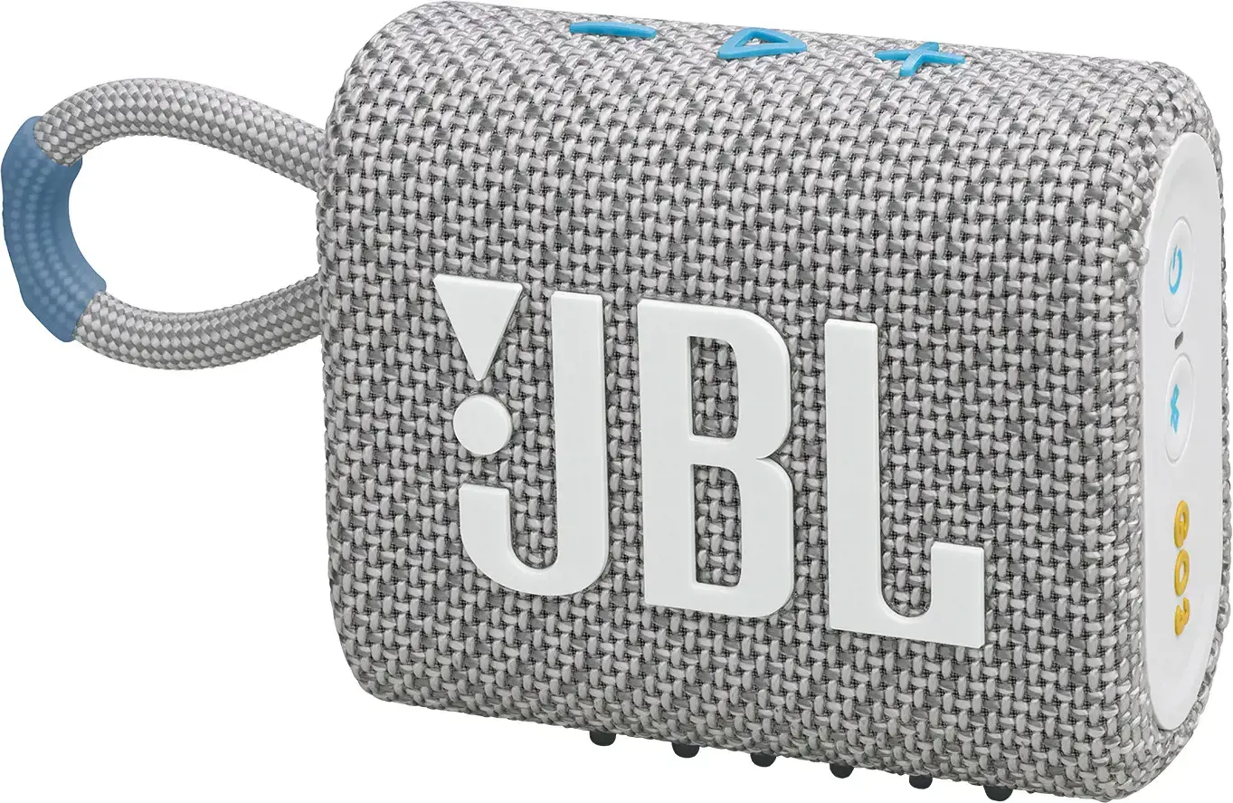 JBL belaidis garsiakalbis "Go 3 Eco", baltas