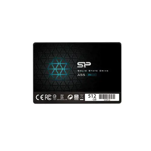 SSD diskas SILICON POWER A55 512 GB, 2.5", Serial ATA III