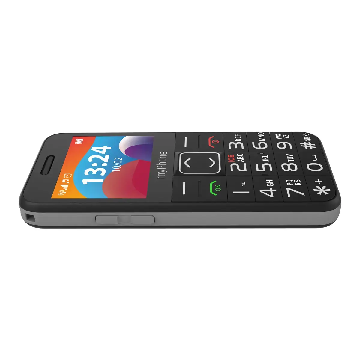 myPhone HALO | 3 LTE | Black | 2.4 " | IPS | 48 MB | 128 MB | Dual SIM | Nano SIM | 3G | Bluetooth | 2.1 | USB version Type-C | Built-in camera | Main camera resolution 0.3 MP | 1400 mAh