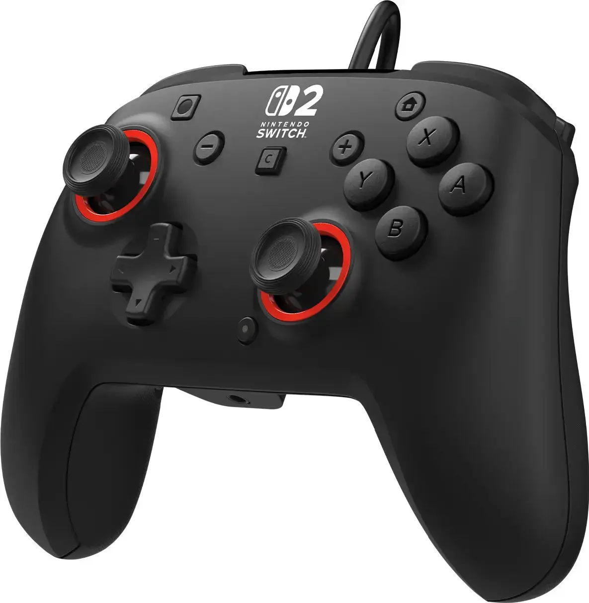 Turtle Beach wired controller Rematch Nintendo Switch 2, black