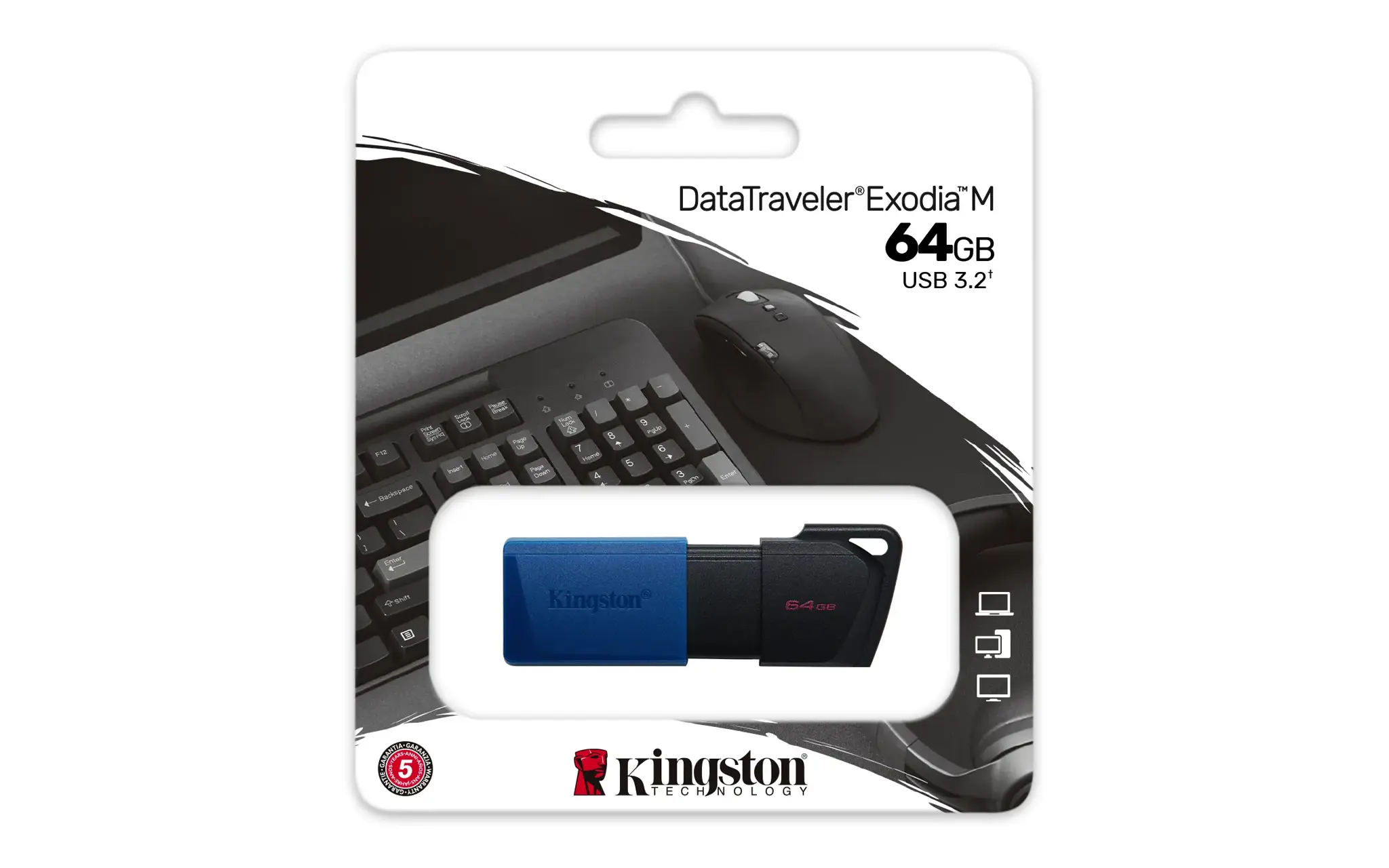KINGSTON 64GB "DataTraveler Exodia M