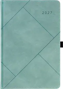 Darbo knyga FASHION SPECIAL EDITION, 2027, PU, A5, turkio sp. LT