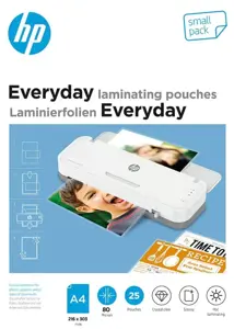 HP kasdienio laminavimo plėvelė A4, 25 vnt.