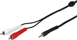 "Vivanco" kabelis 3,5 mm - 2xRCA 1,5 m (46702)