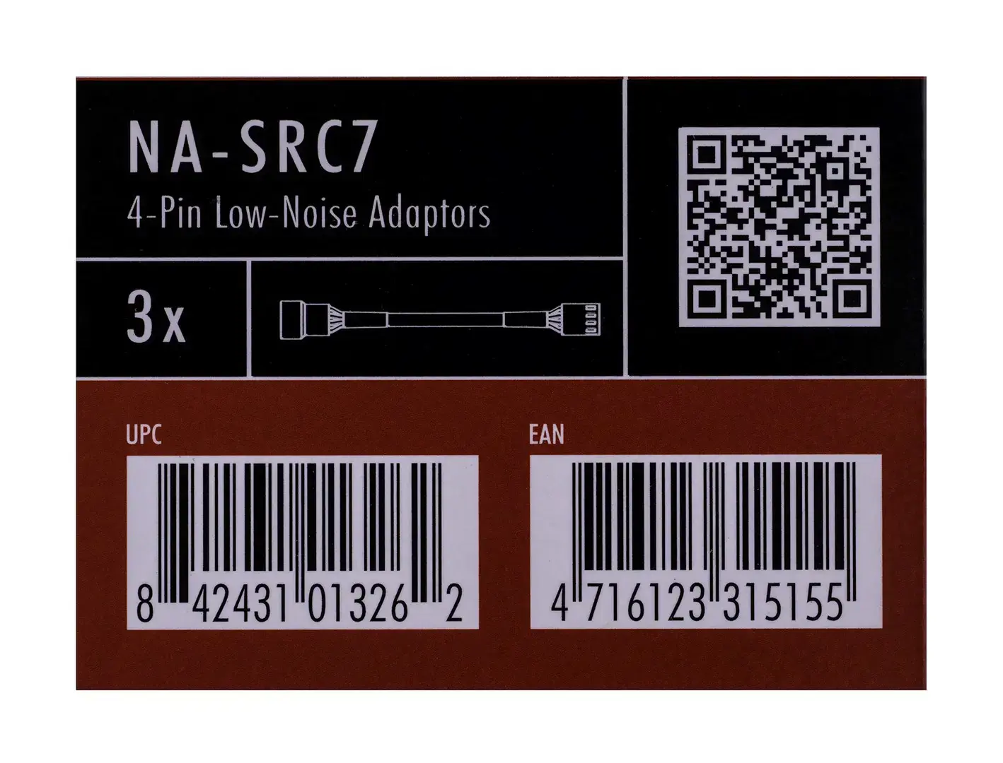 "Noctua NA-SRC7" aparatūros aušinimo priedas Juoda