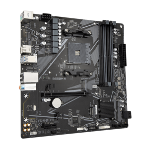 "Gigabyte B550M K 1.0", AMD, "Socket AM4", "AMD Ryzen™ 5", DDR4-SDRAM, 128 GB, DIMM