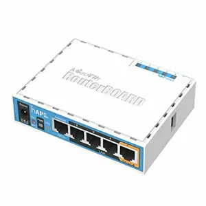 MikroTik RouterBOARD hAP ac lite RB952UI-5AC2ND - Radijo prieigos taškas - 100Mb LAN - 802.11a/b/g/…