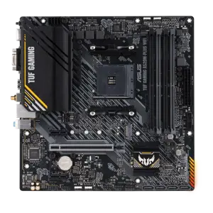 ASUS TUF GAMING A520M-PLUS WIFI, AMD, "Socket AM4", "AMD Ryzen™ 3", "AMD Ryzen™ 5", "AMD Ryzen™ 7",…