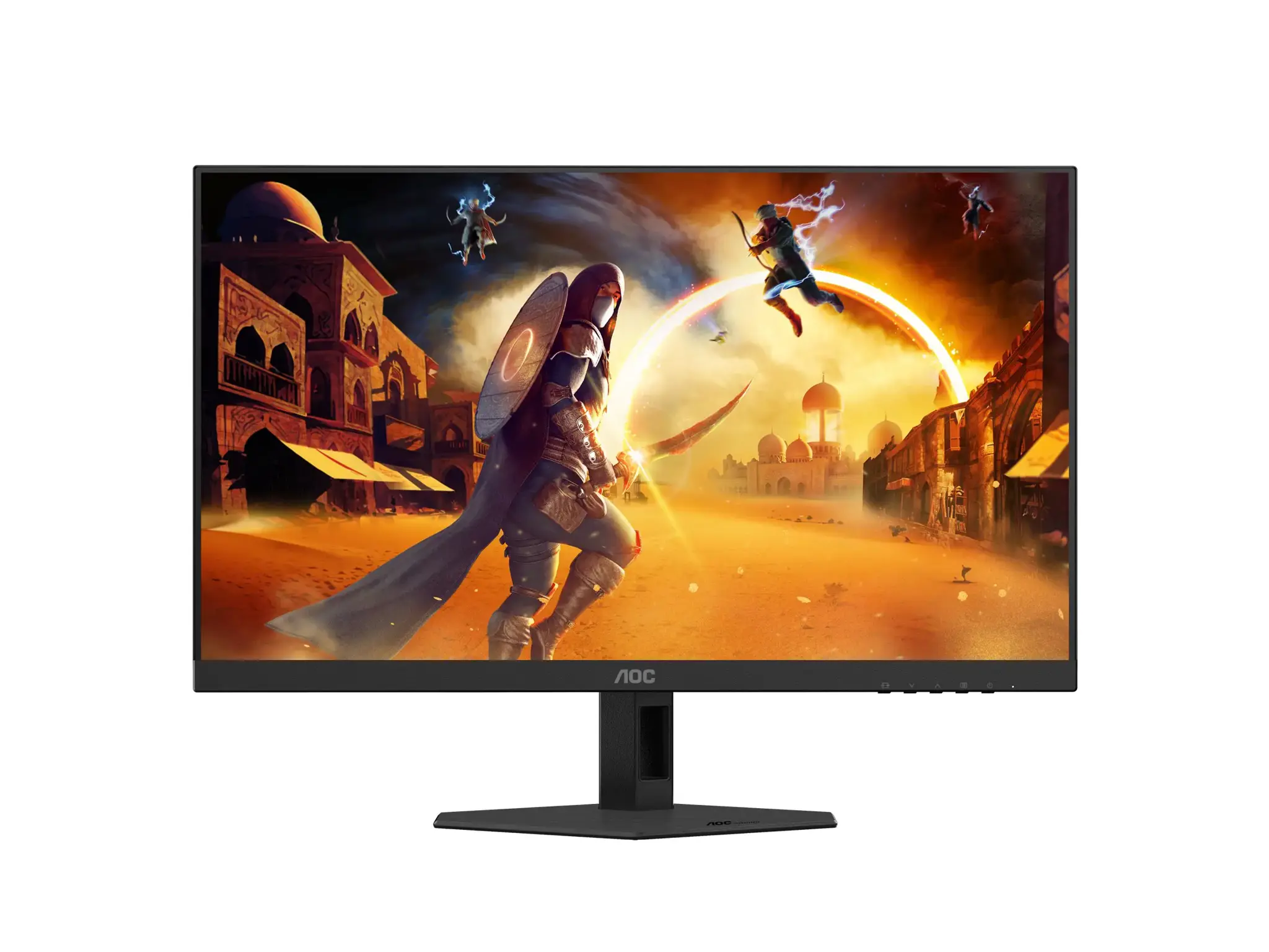AOC G4 27G4HRE Monitorius 27'' Fast IPS FHD 1920x1080, 1 ms, 300 cd/m2, 200 Hz, Juoda