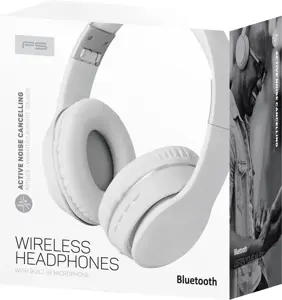 "Omega Freestyle" belaidės ausinės FH0925, baltos spalvos