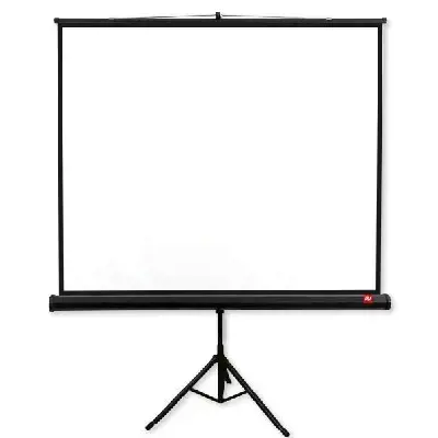 "Avtek Tripod PRO 180" (projekcijos plotas 175x175 cm; 1:1; matinis-baltas; juodi kraštai)