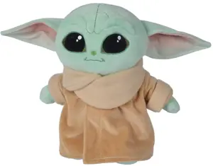 SIMBA DISNEY Baby Yoda Mandalorian Žvaigždžių karų talismanas 25 cm pliušinis