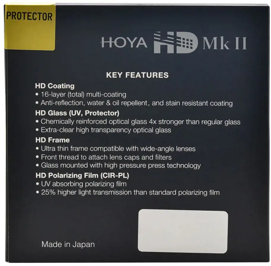 "Hoya" filtras Protector HD Mk II 67 mm
