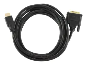 GEMBIRD CC-HDMI-DVI-10 Gembird HDMI-DVI kabelis su paauksuotomis jungtimis, 3 m, nefasuotas