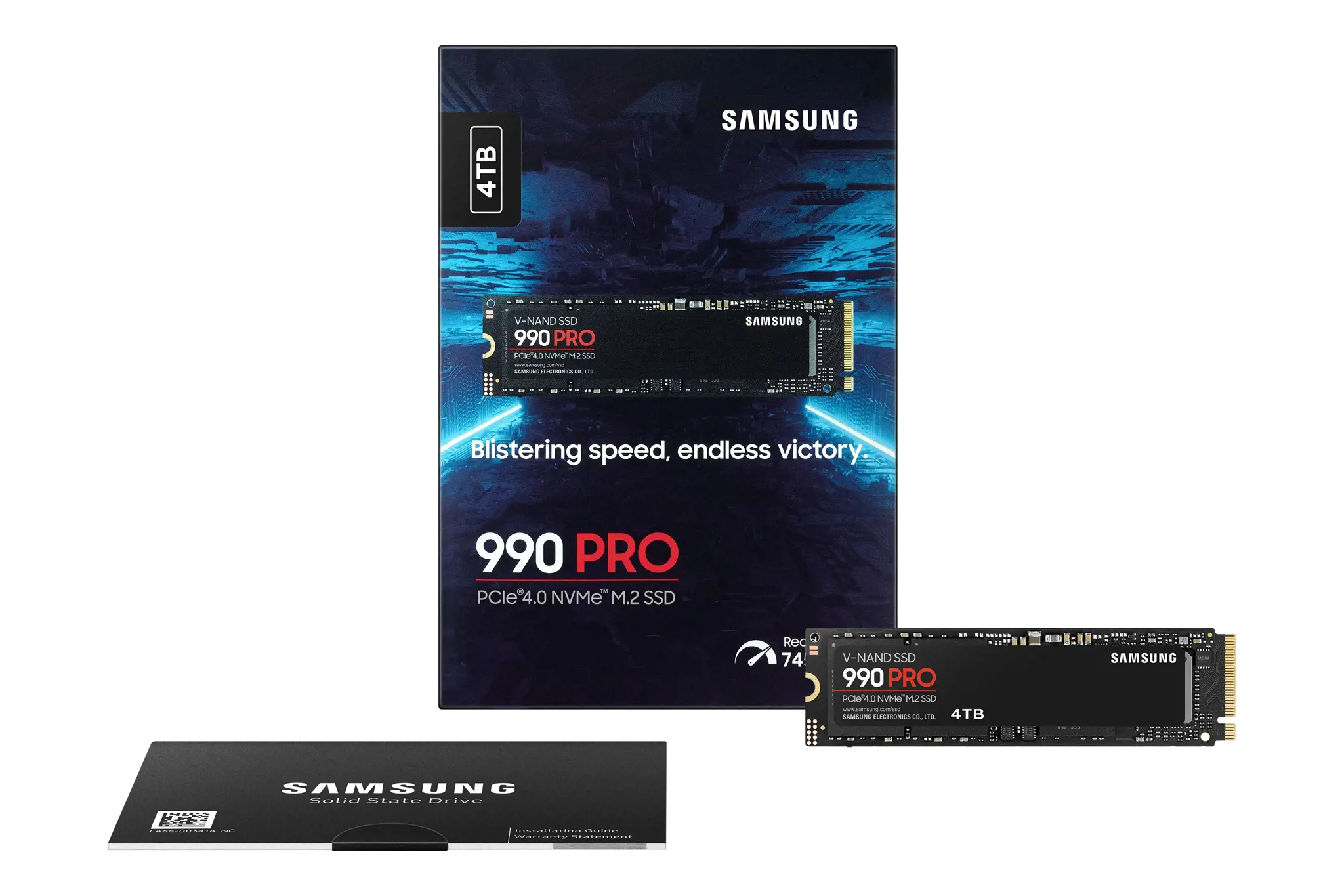 SSD diskas Samsung 990 PRO 4 TB, M.2, PCI Express 4.0