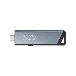 ADATA UE800 1TB USB3.2 sidabrinės spalvos