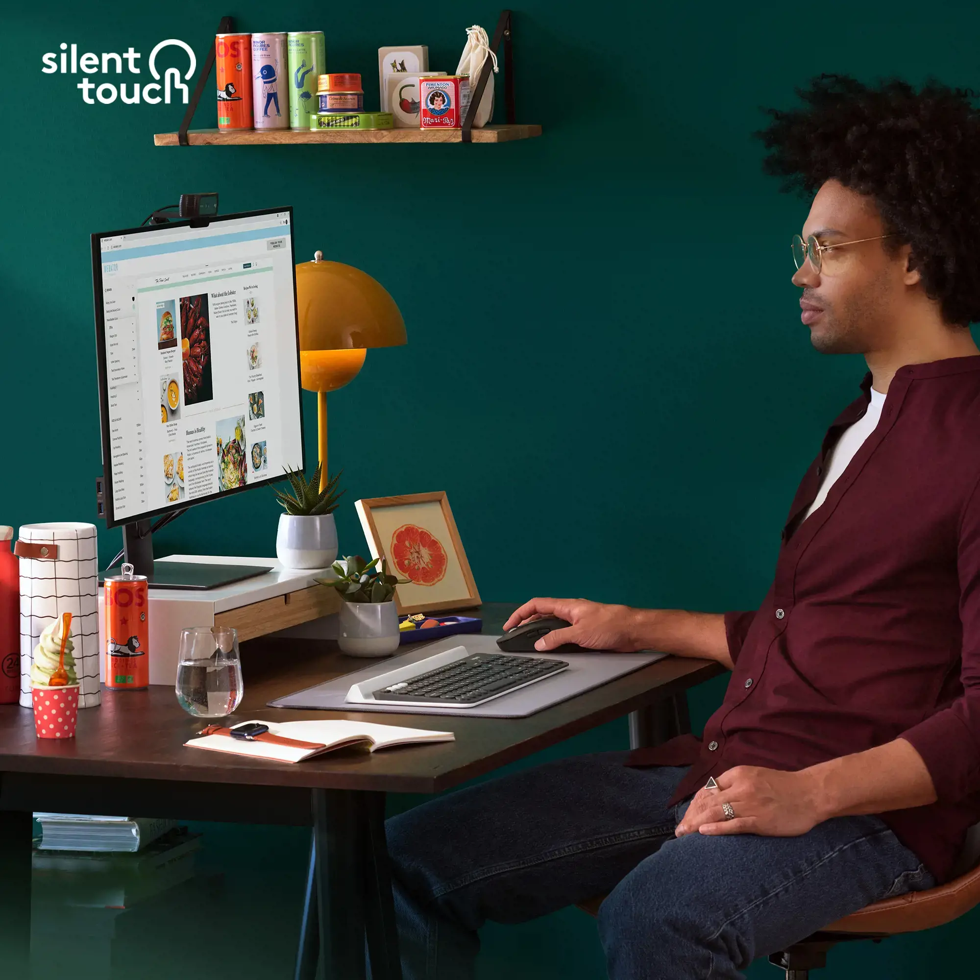 "Logitech Signature M650" belaidė pelė, dešinioji, optinė, RF belaidis ryšys + "Bluetooth", 2000 DPI, grafito spalvos