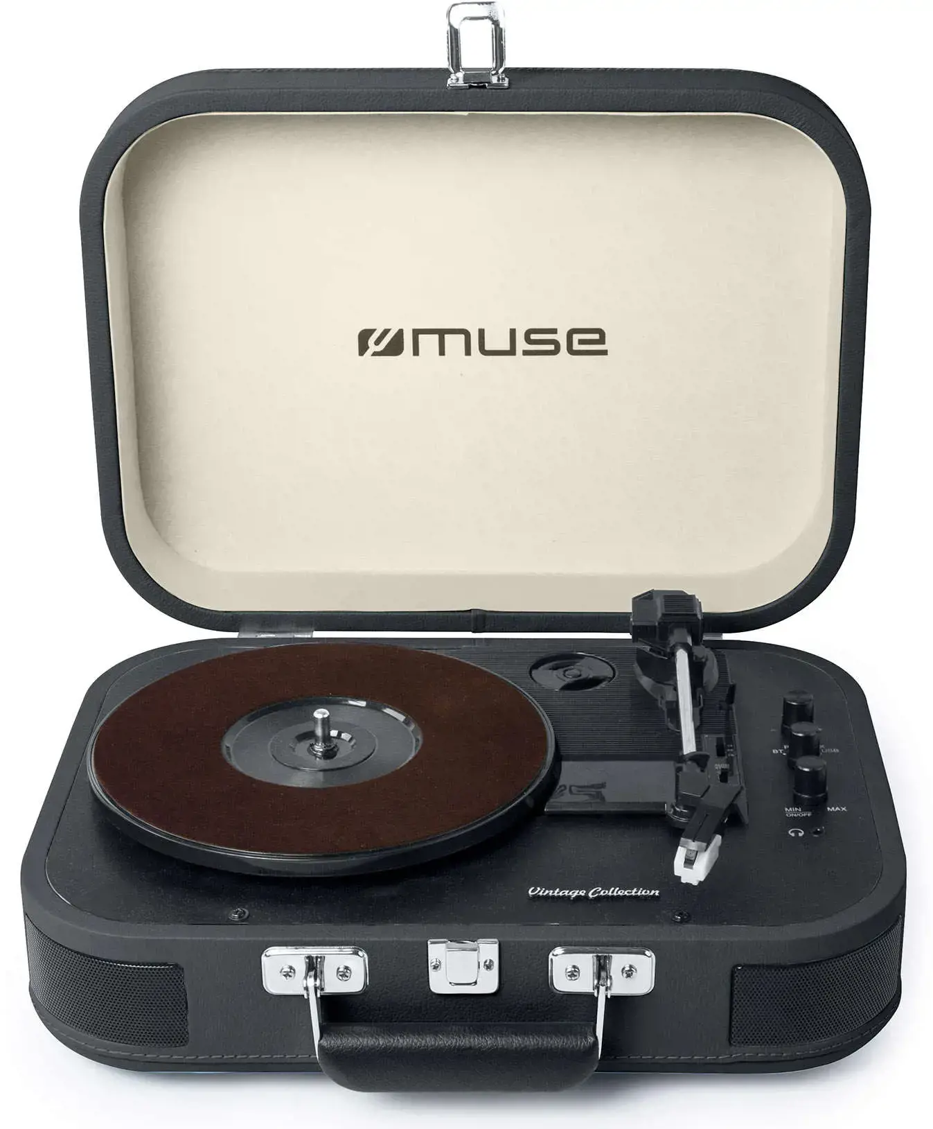 "Muse MT112W" garso patefonas Audio patefonas su diržine pavara Ruda / 4500184