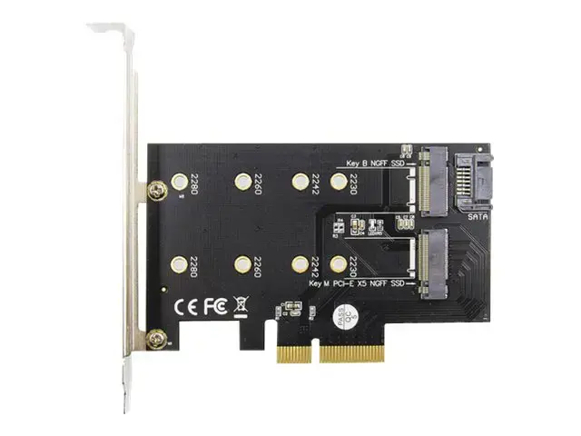 "Digitus" M.2 NGFF / NVMe SSD PCI Express 3.0 (x4) papildoma kortelė .DS-33170