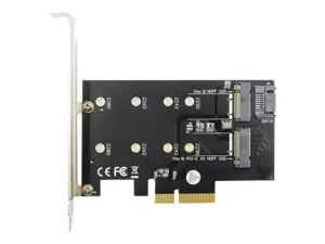"Digitus" M.2 NGFF / NVMe SSD PCI Express 3.0 (x4) papildoma kortelė .DS-33170