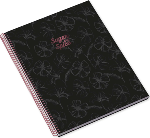 A5 Spiral Book 80sh Ambar Sugar&Spice Lin