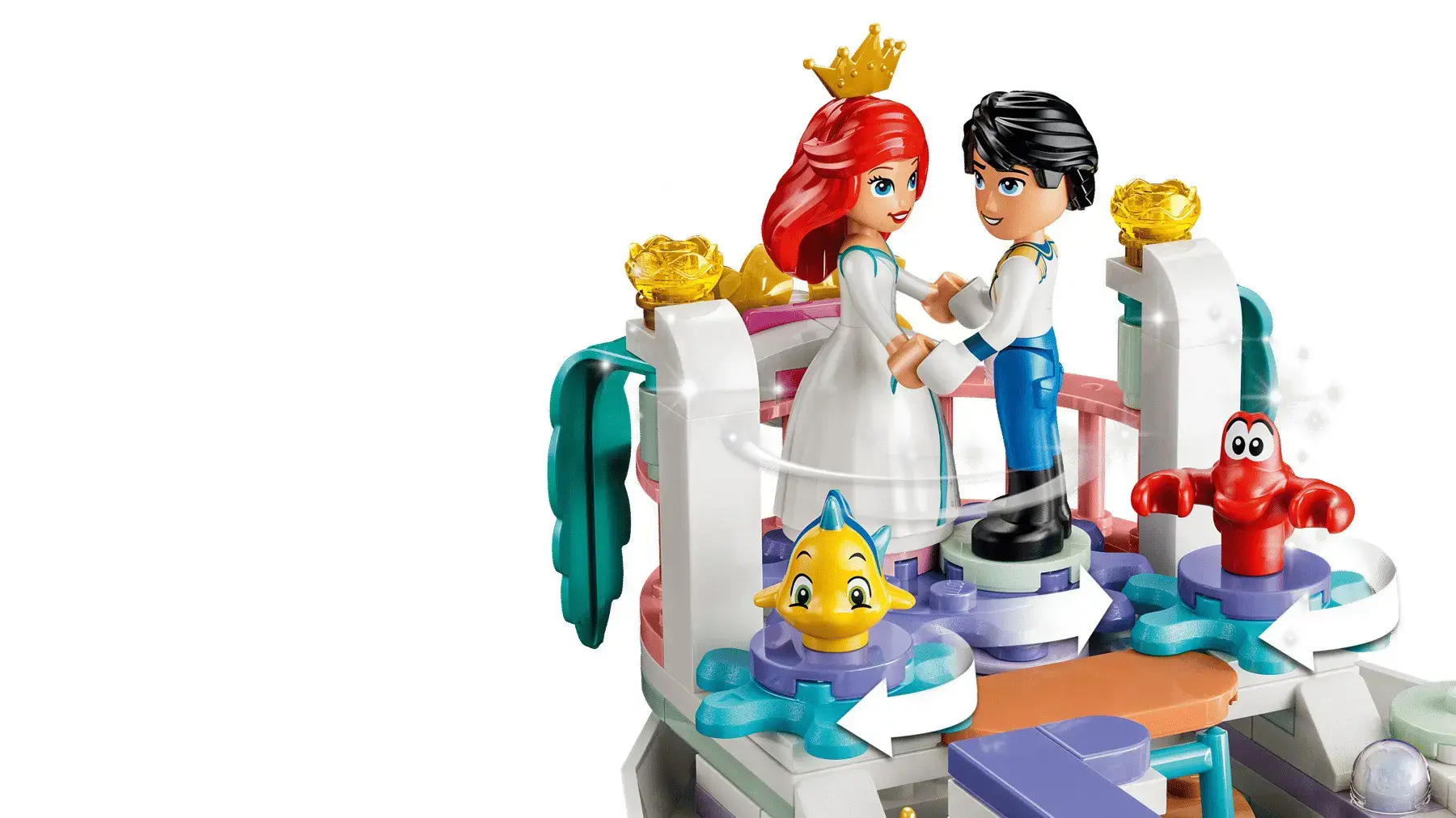LEGO DISNEY 43299 Ariel's Royal Wedding Boat