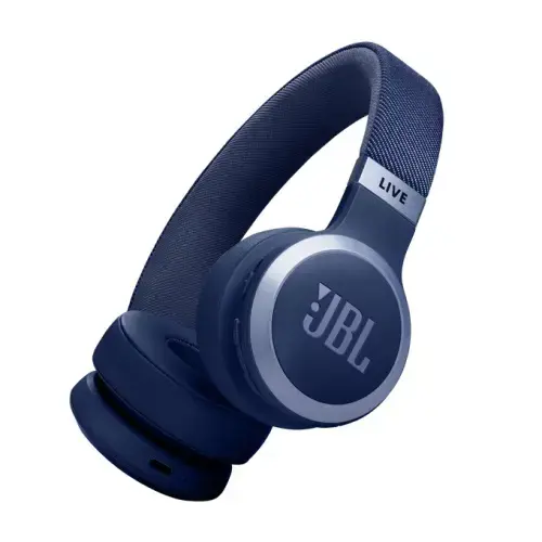 JBL belaidės ausinės "Live 670NC", mėlynos spalvos
