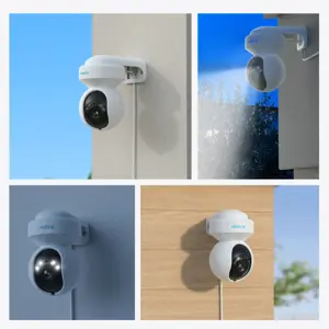 Reolink E Series E560 - 4K UHD PTZ Wi-Fi 6 Camera, 3X Optical Zoom, Auto Tracking, Wi-Fi 6, Person/Vehicle/Pet Detection, IP security camera, Indoor & outdoor, Wired & Wireless, Google Assistant, Internal, 2400 - 5000 MHz