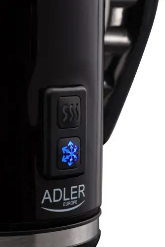 Automatinis pieno putos plakiklis Adler AD 4478, Juoda