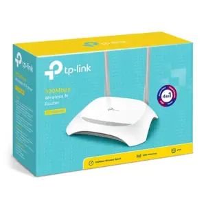 TP-LINK 300Mbps belaidis N maršrutizatorius Broadcom 2T2R 2,4 GHz 802.11n/g/b Integruotas 4 prievadų komutatorius 2 antenos