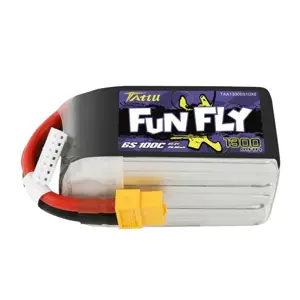 "Tattu Funfly" baterija 1300mAh 22,2V 100C 6S1P XT60